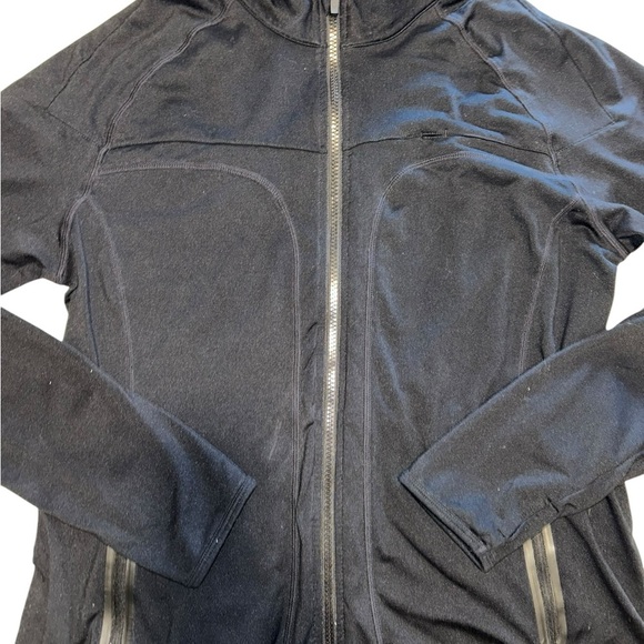 Women’s Fabletics Black Full Zip Athletic Jacket sz XL - Picture 7 of 12